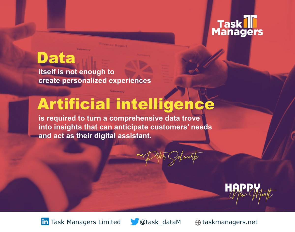 task_dataM's tweet image. Embrace data analytics for modern businesses. Happy new month.
#PowerBI #DataAnalytics #advanced_excel