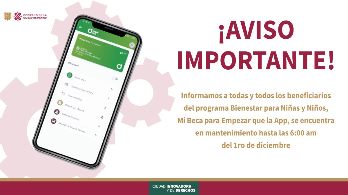 Fideicomiso Bienestar Educativo CDMX (Fibien) tweet media