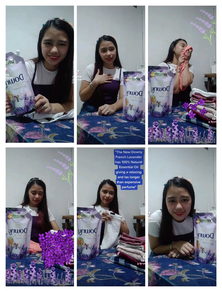 AngelicaSiahay2's tweet photo. "New Budol Finds!
True nga ang chismis mga Mommies😃Lakas makarelax ng Super Bangong Scent ng Downy French Lavender.Kaya nakaka-excite nanaman maglaba😘Downy French Lavender is Love💜💜
#CalmeDowny @DownyPH
@mommypehpot https://t.co/OzOnpU5YU2