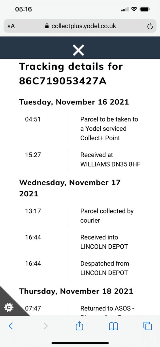 Eltrigg92's tweet photo. @ASOS I am trying to contact ASOS but it is impossible! Where is my refund? https://t.co/5dXDe1plH8