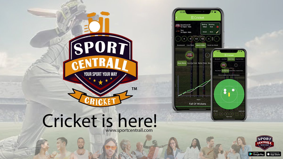 SportCentrAll's tweet photo. Cricket is here!!

The wait is finally over… Cricket has arrived and can now be enjoyed with all the other SportCentrAll sports and features!  Score and analyse data like the pros!! All in ONE PLACE!!
https://t.co/h45gkZQ8EC info@sportcentrall.com

#cricket #cricketlovers https://t.co/XYKLBEo1nW