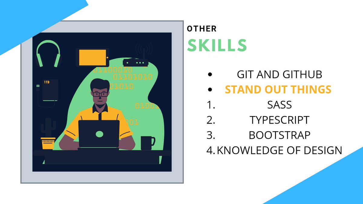 ChotwaniBharat's tweet image. If you want to learn FRONT END DEVELOPER then check these slides and comment if I missed something.
#webdev #webdevlopers #webdevlopment #FrontEndDevlopment #100daysofcode #html5 #css #javascript #webdesign #coding #coder #code #frontenddev