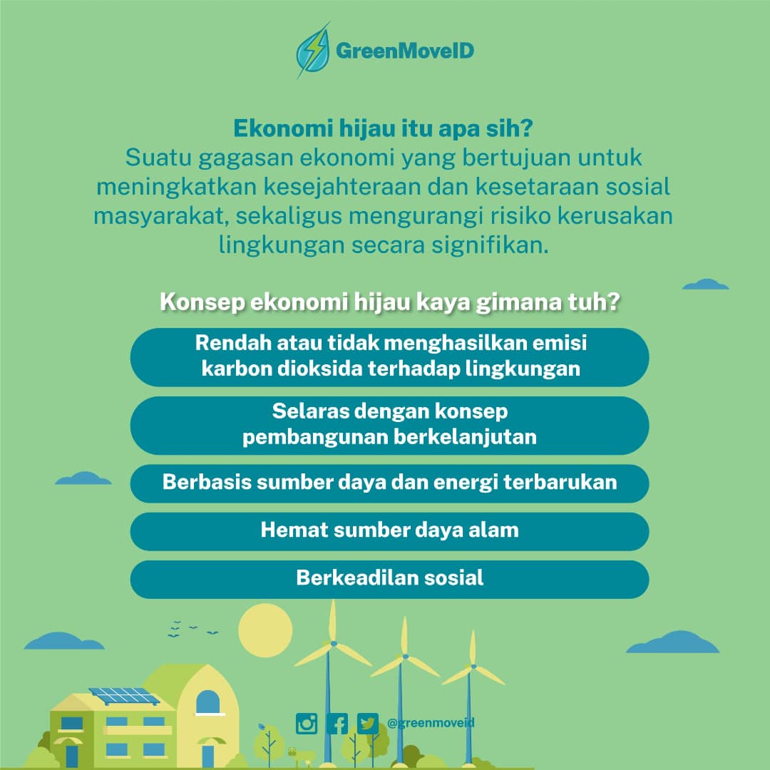 greenmoveid's tweet photo. Back to December, #Greenmovers. Ekonomi hijau lagi sering disebut dimana-mana, nih. Ada apa ya? 

#buildbackbetterIndonesia #energibersih #energiterbarukan #greenjobs #greeneconomicrecovery #climateaction #zerocarbon https://t.co/mCieqgY0s2