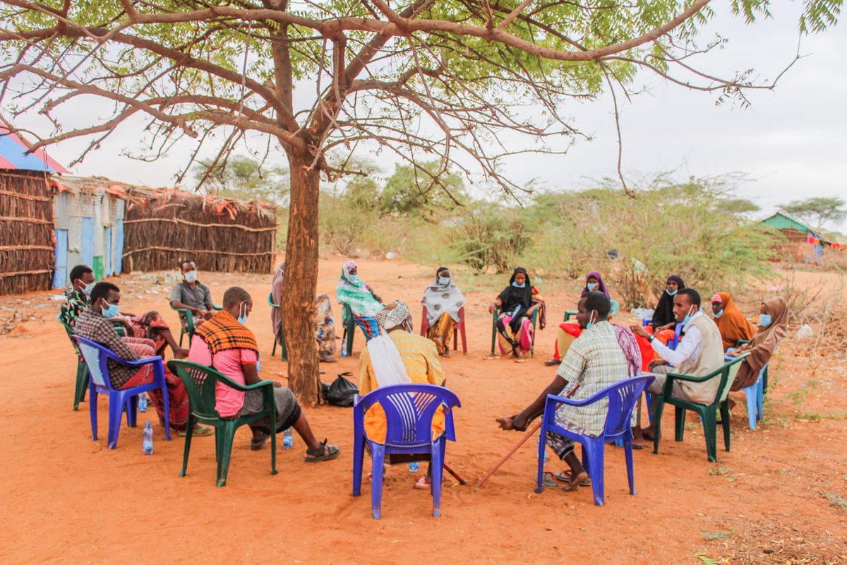 NoFYLSOM's tweet photo. 15 community leaders in Jiron IDP site engaged in a session with @NoFYLSOM on #GenderBasedViolence and how to support survivors to access care and lead the change to prevent stigma against survivors. This was done as part of the #16Days of activism to raise awareness against GBV. https://t.co/yUom0mc0HT