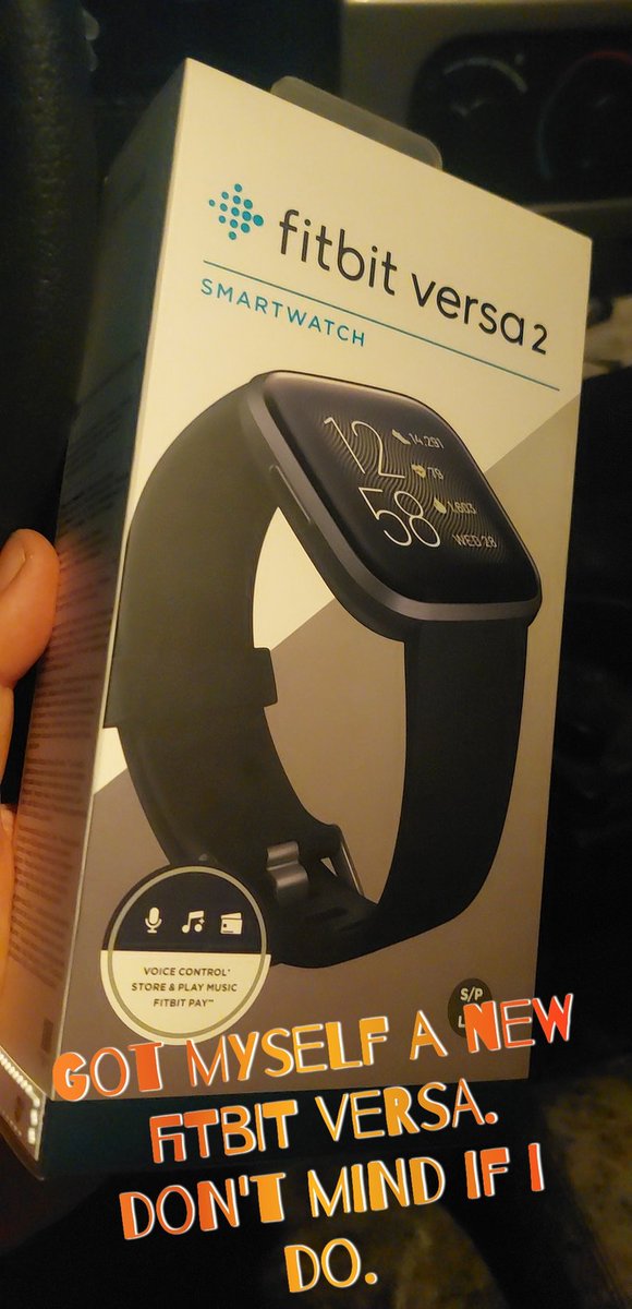 PeteyPablo623's tweet photo. So I did this today and upgraded my #Fitbit. #TeamFitbit #Versa2 https://t.co/a94yZKZ2GJ