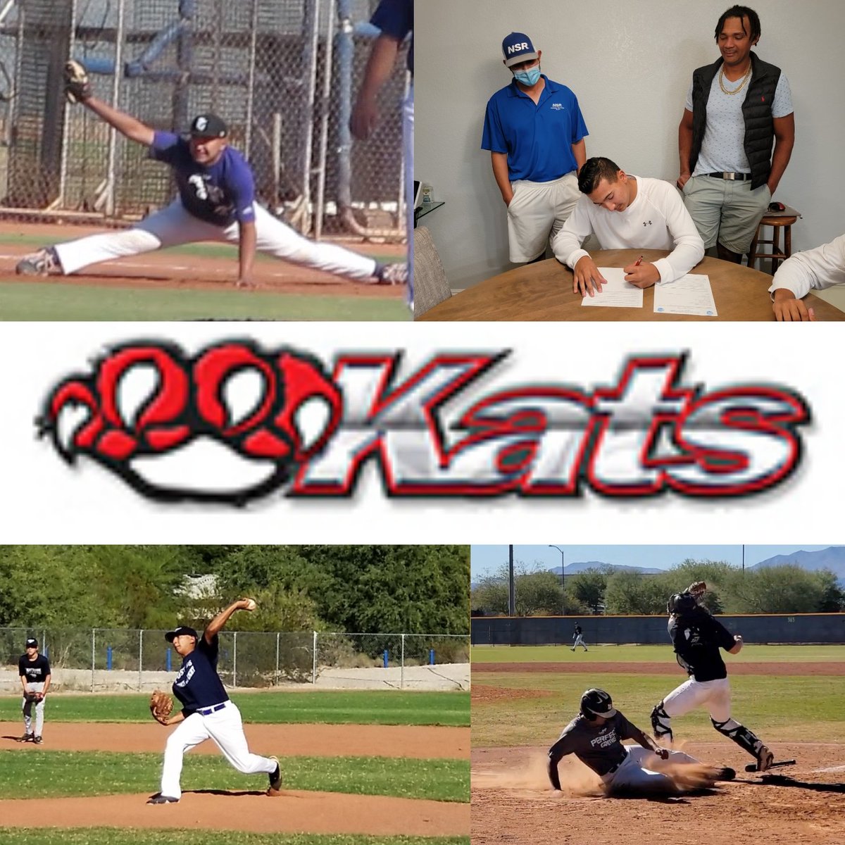AaronECabrera1's tweet photo. I am blessed and excited to announce, I will be continuing my academic/athletic goals at SUNY Erie. Thank you Coach Bauth for giving me the opportunity. Thank you Coach Milton for your guidance. Thanks to Coaches St.Hilarie, Marrero,Soto and my family for their support. GO KATS! https://t.co/d5zp8o2rqF