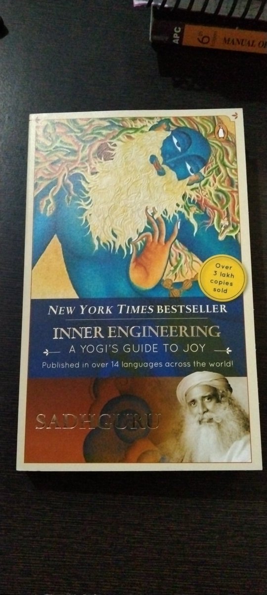Dr Pradhan Gurjar (@pradhan15gurjar) on Twitter photo I have received #innerengineering at this morning.
I read some pages ..that's amazing .
I think,this book will very helpful for me to be #Goodhumanbeing as well #GoodDoctor.
<a href="/ishafoundation/">Isha Foundation</a> <a href="/SadhguruJV/">Sadhguru</a> <a href="/rjraunac/">RJ Raunac</a> @klrahul11 <a href="/virendersehwag/">Virrender Sehwag</a> @AvadhOjha_ I have received #innerengineering at this morning.
I read some pages ..that's amazing .
I think,this book will very helpful for me to be #Goodhumanbeing as well #GoodDoctor.
<a href="/ishafoundation/">Isha Foundation</a> <a href="/SadhguruJV/">Sadhguru</a> <a href="/rjraunac/">RJ Raunac</a> @klrahul11 <a href="/virendersehwag/">Virrender Sehwag</a> @AvadhOjha_