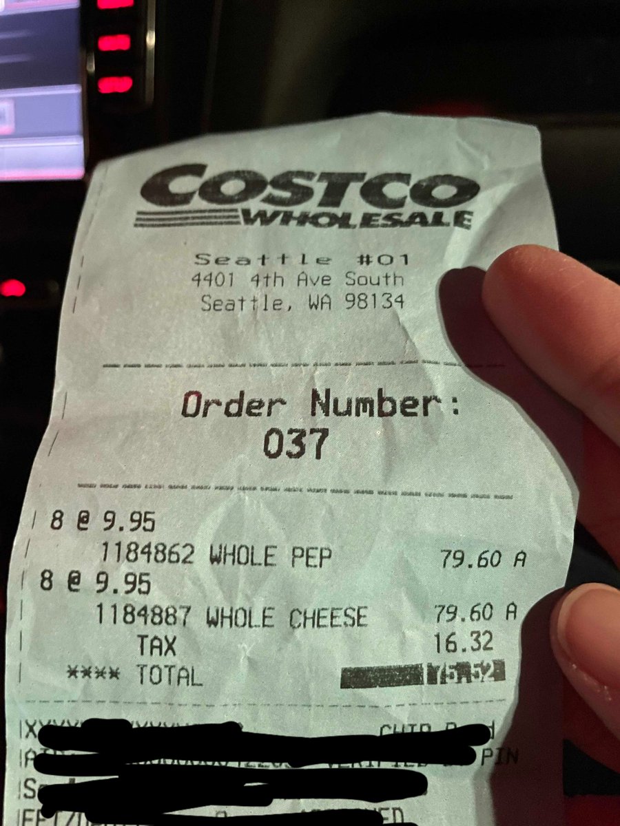 Still need 100 dollars! Our pizza party yesterday was expensive! Can we get some help to reimburse our pizza person? Heres the receipt for context