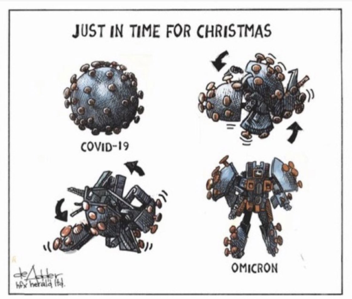 DrEricDing's tweet image. Omicron: the next Transformers movie. And it’s coming to a theater near you… if we don’t stop it. #COVID19 #Omicron
