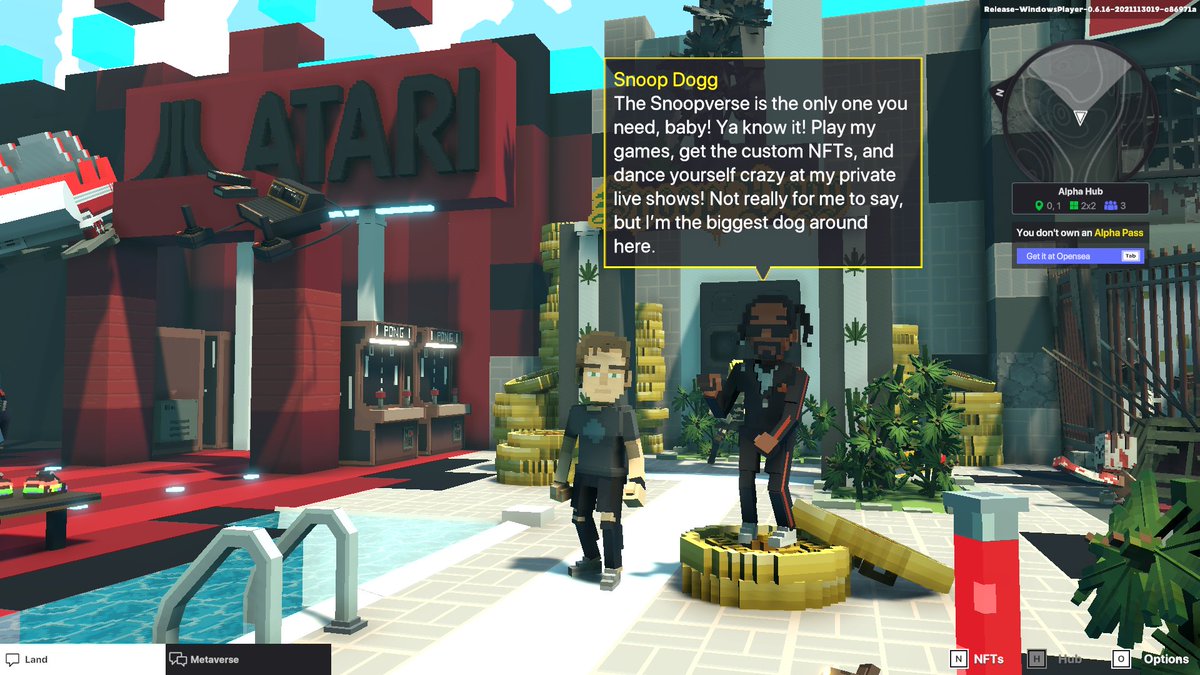 motigever01's tweet photo. @TheSandboxGame @SnoopDogg My boy #Snoop and I chillin' https://t.co/hrJwvBZGVb