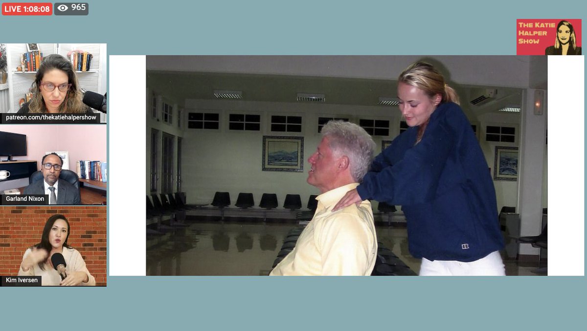 Talking Epstein &amp; Clinton w/ <a href="/KimIversenShow/">Kim Iversen 🇺🇸</a> &amp; former police official <a href="/GarlandNixon/">Garland Nixon</a> youtube.com/watch?v=WRoRKU…