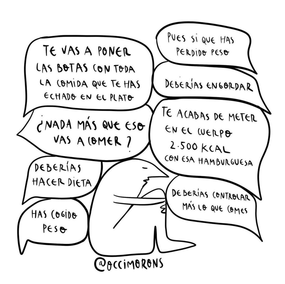 LuciaRacca2's tweet photo. Hoy y todos los días es buen momento para ahorrarse los comentarios que no son pedidos, para medir las palabras y sobre todo para dejar de fomentar los estereotipos que te rompen la cabeza buscando una “perfección” que alguien alguna vez definió como tal. https://t.co/TgkSIKBSYk
