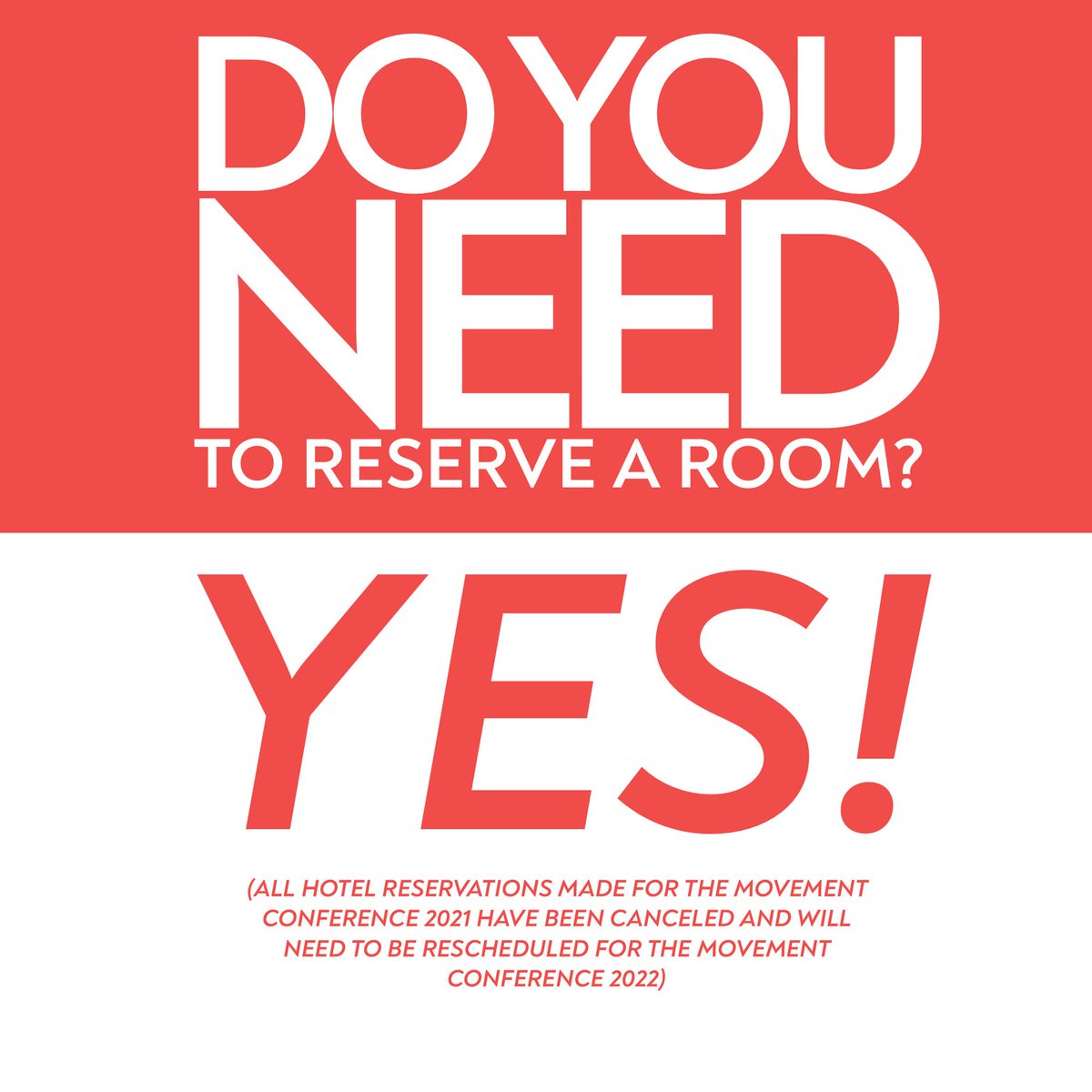FACMaryville's tweet photo. You will need to reserve your Hotel Room for The Movement Conference! Make sure you are ready at midnight to get your room, and registration! 
Visit out website https://t.co/14VZWUBfiQ
#LiveTheMovement https://t.co/2STJdaOgNY