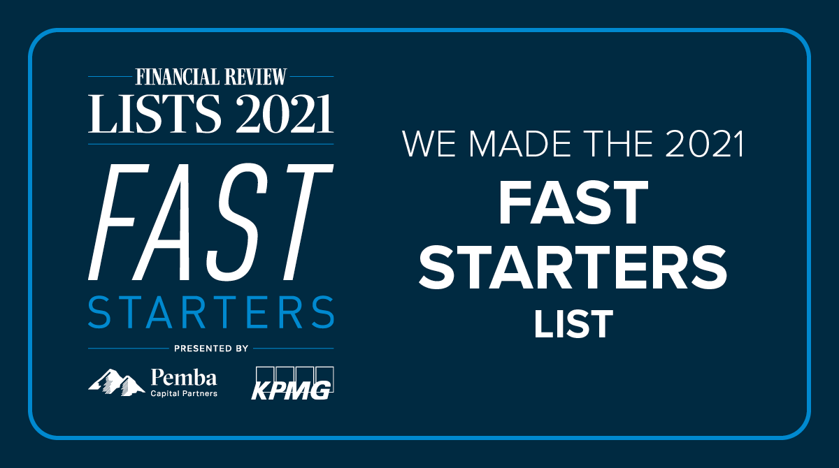 We are excited to announce Smart WFM has made the <a href="/FinancialReview/">Financial Review</a> Fast Starters List 2021. 

This is an amazing achievement and this recognition is a testament to our unique business model which drives our people and aligns their passion to business outcomes. 

#AFRFastStarters