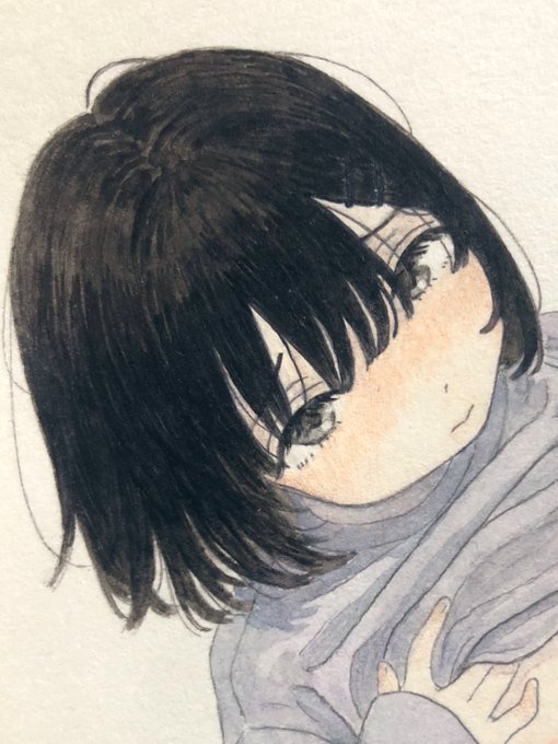 「たくし上げ黒ビキニ ショートヘア」のTwitter画像/イラスト(新着)