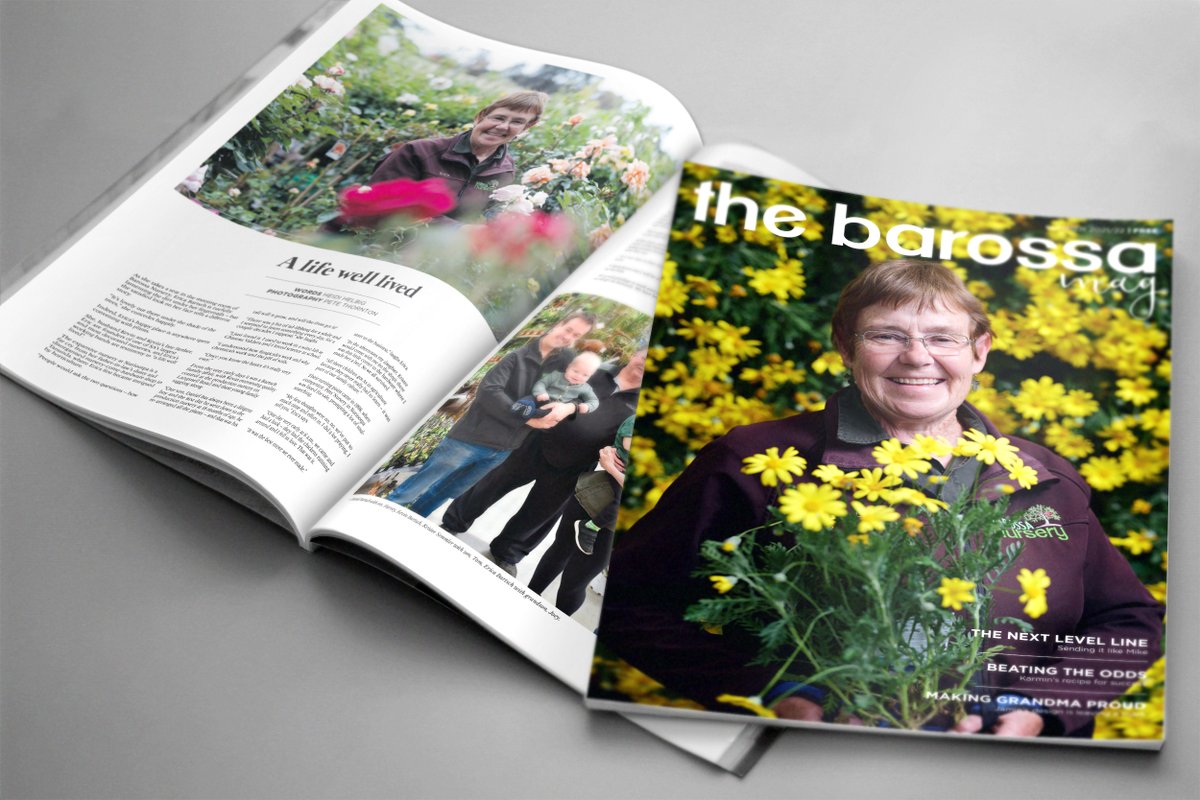 Time to take off the garden gloves and head into town to grab your copy of The Barossa Mag.

The #Summer edition is now available!

We celebrate some truly aspirational locals, all travelling along their own interesting pathways.

#barossamag #summeredition #outnow
