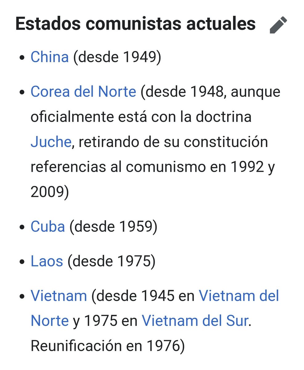 JoyadelLa's tweet photo. @nicobandaroja @PauloOsorioC @CNNChile Estas son las dictaduras actuales del comunismo. La más corta lleva ya lleva 23 años (Venezuela).
Más de 30 países alrededor del mundo han tenido dictaduras comunistas. Que estés bien. https://t.co/1bnGprDcXu