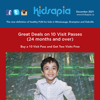 Kidsapia's tweet photo. Check out the December 2021 edition of the Kidsapia newsletter. This month, we have some great deals on passes. Get a 10 Visit Pass (for kids 24 months and older), and you'll get two visits for free. Read it at https://t.co/GkXRjELgue https://t.co/9XV68A9gGm