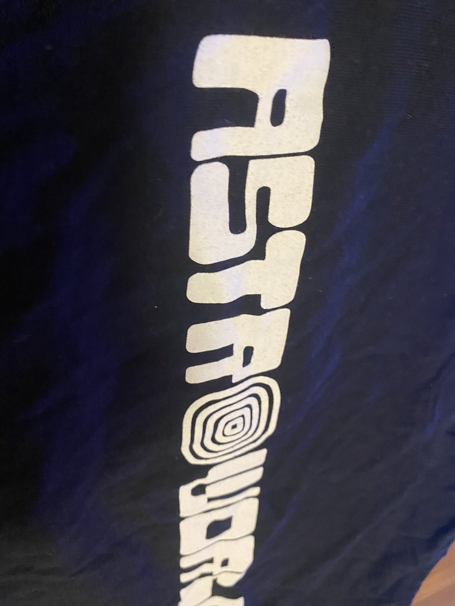 maluubei's tweet photo. official staff shirt from 2021 size medium 
#ASTROWORLDFest #astroworld #TravisScott #travisscottmerch https://t.co/l3Mh4V2erx