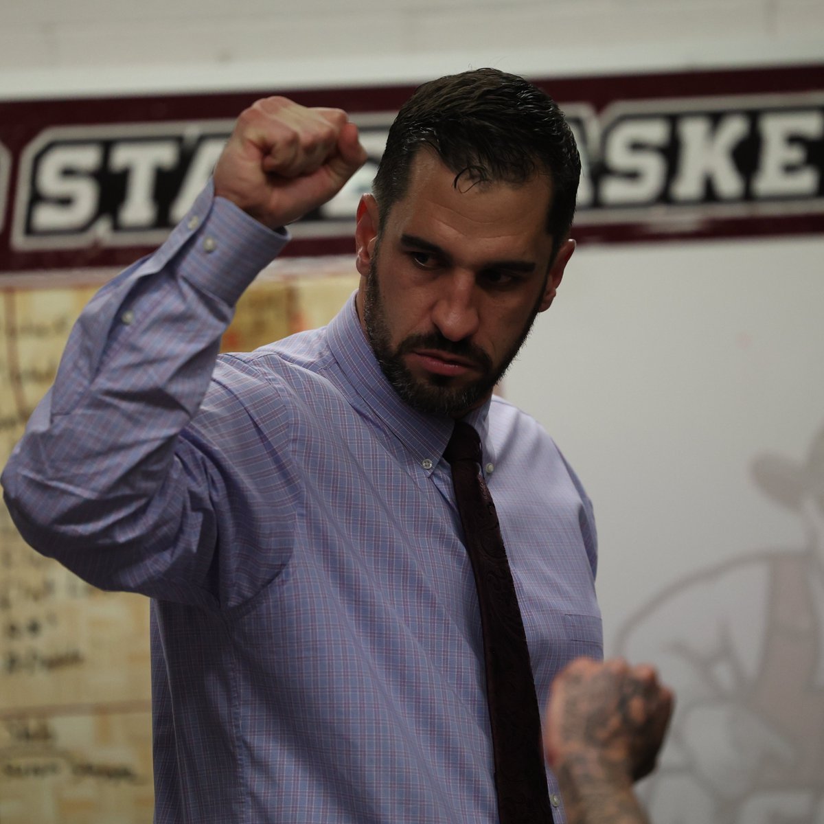 NMStateMBB's tweet photo. Let's lock in 🏀 #AggieUp https://t.co/cZ31wKP51f
