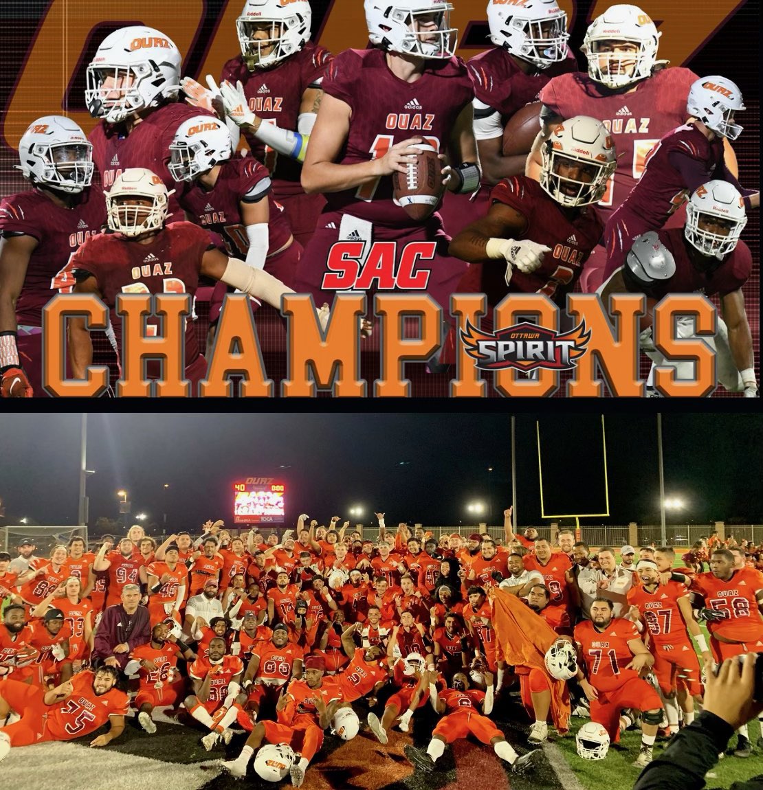 After a great conversation with <a href="/CoachD_Jordan/">CoachDuMaurierJordan</a> I am very blessed to have received a scholarship offer from <a href="/OUAZFootball/">OUAZ Football</a> Thank you for the opportunity to play at the next level ! 

<a href="/LatefGrim/">Latef Grim</a> <a href="/21_kendawg/">Kenny Moore aka HQPC</a> <a href="/CoachARamos209/">Coach Ramos</a>