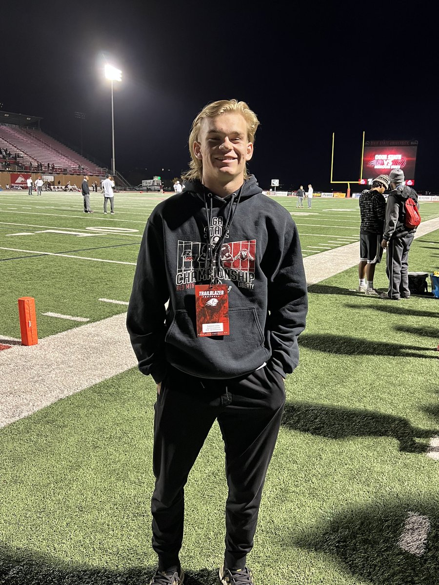 LilesGannon's tweet photo. Had a great time visiting @DixieState_FB on the 20th, thankful for the opportunity to come out @RedMtnFootball @Justin__Ena @michaeldsmith34 https://t.co/DxmTUDBiM7