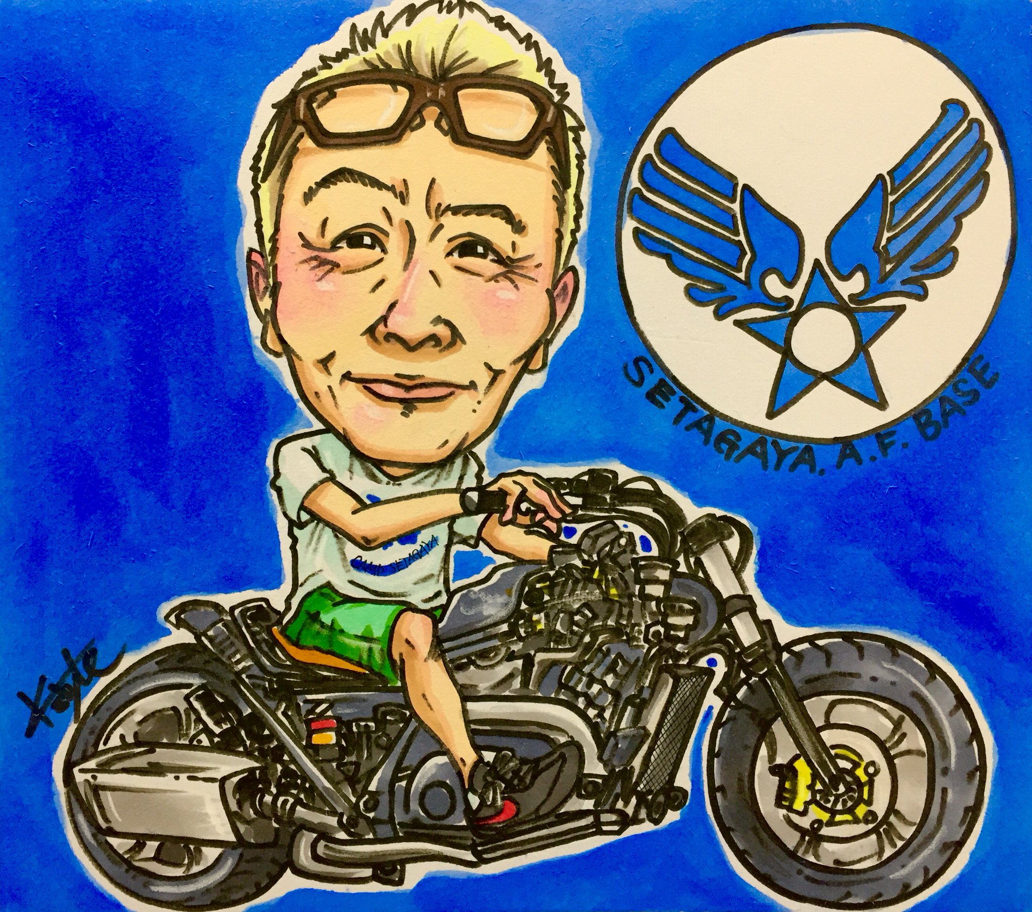 K Style イラストレーター 似顔絵師 今回は 所ジョージさんを描かせて頂きました Hondaのdn 01をカスタム 生き方がカッコ良過ぎます 似顔絵 イラスト 所ジョージ 絵描きさんと繋がりたい イラスト好きさんと繋がりたい T Co 2chhxzkbad