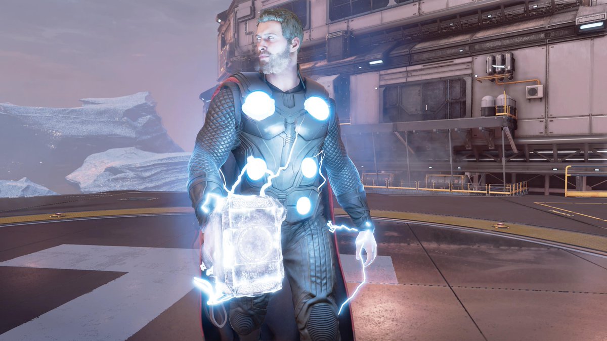 RT @sadotthegamer: MCU Thor skin now has the glowing plates in addition to MCU Mjolnir https://t.co/Z3OSh5Jtpl