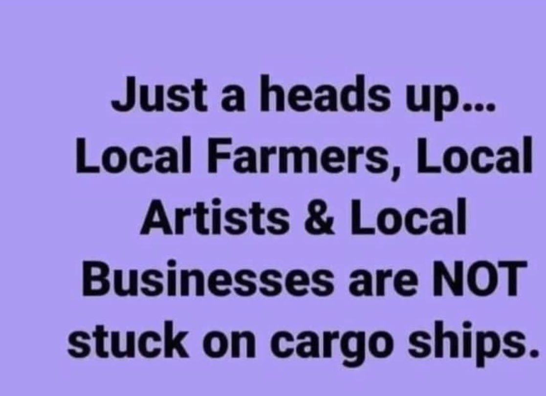 WBrettWilson's tweet photo. Look online. Shop local. Be real. https://t.co/K5CB5sTe6W