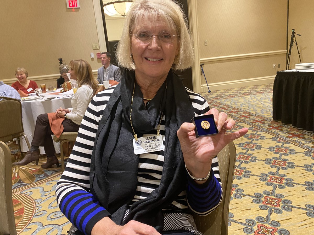 mast3rma5on7's tweet image. Thank you for being so awesome Jane! #csrotary #paulharrisfellow #4waytest