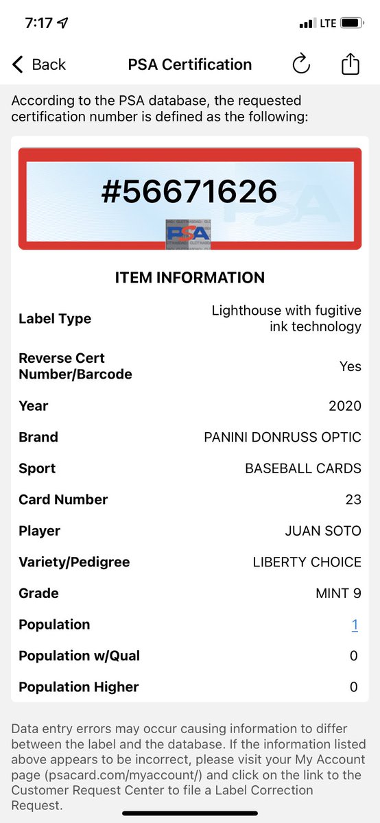 Juan Soto Optic Liberty Choice 27/45 PSA 9 — POP 1. None Higher. $60 shipped. <a href="/Hobby_Connect/">Hobby Connection(Colton)</a> <a href="/HobbyConnector/">The Hobby Connector ™</a>
