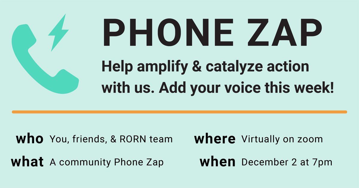 Join our virtual phone zap⚡️This Thursday Dec 2 at 7pm, hop on a zoom call with us and use our pre-drafted scripts to remind Toronto City Council that they need to create and deliver the mental health crisis response systems that we need. fb.me/e/1oOHYEQzV