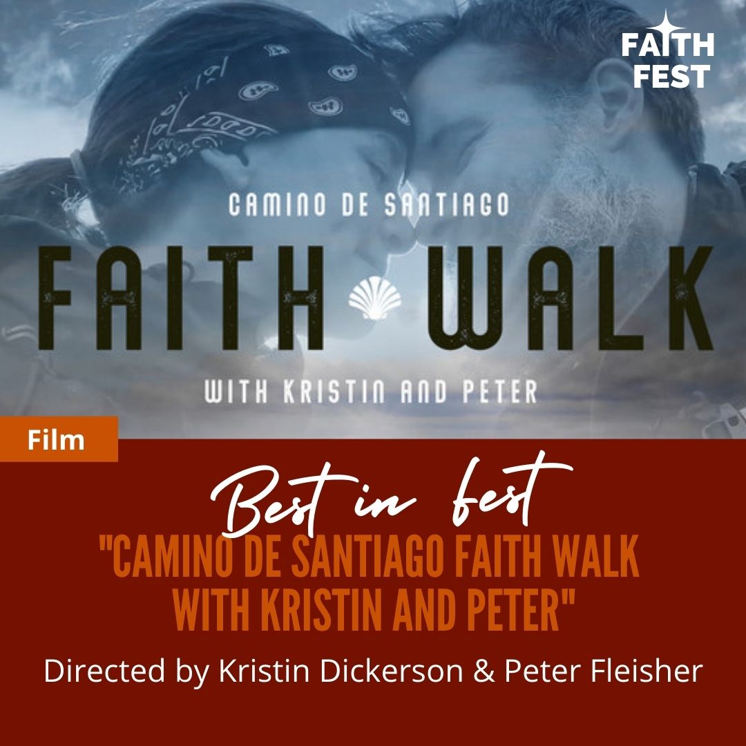 DIProdco's tweet photo. Congratulations to Best in Fest film, "Camino de Santiago: Faith Walk with Kristin and Peter"!! What a beautiful experience! 
----------
@festivalflix 
#faithfest #faith #givingtuesday #watchdiptv #festivalseason #filmfestivalflix #Tuesday https://t.co/XRrejeyi4T