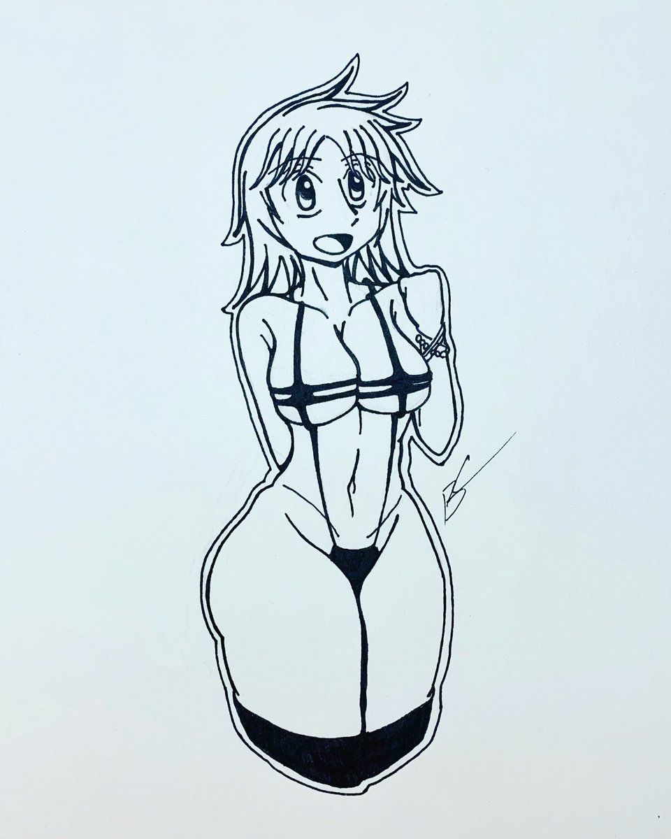 OctoRetired's tweet photo. Trying to be more bold with my illustrations, I feel like I’ve been progressing but let me know what you think! 😁 #nsfwtwt #kawaii #aesthetic #illustration #drawing #anime #oc #manga https://t.co/K1dCpMKjWf
