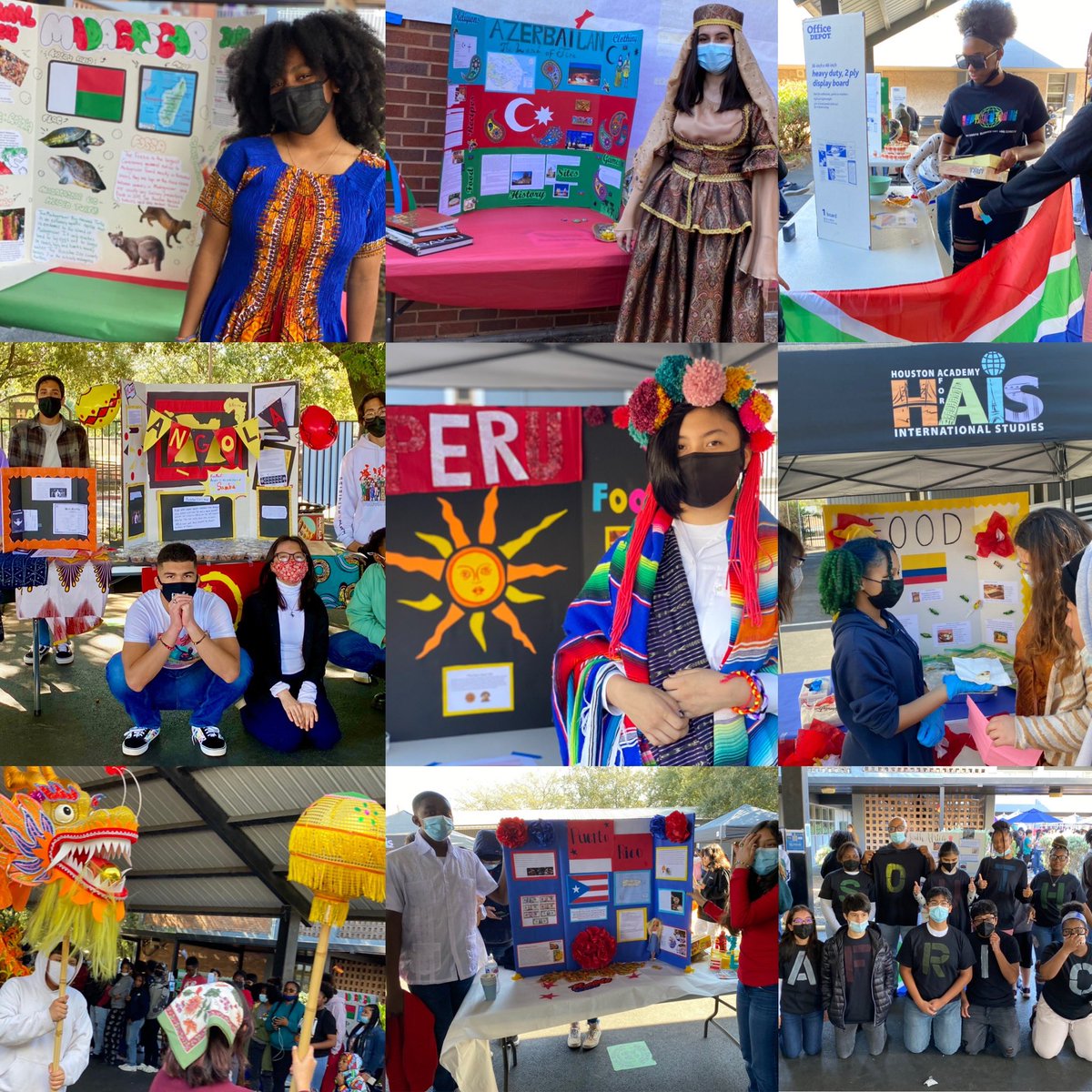 We ended International Education Week with our annual #PhoenixFest celebrating world cultures!!  #iew2021
