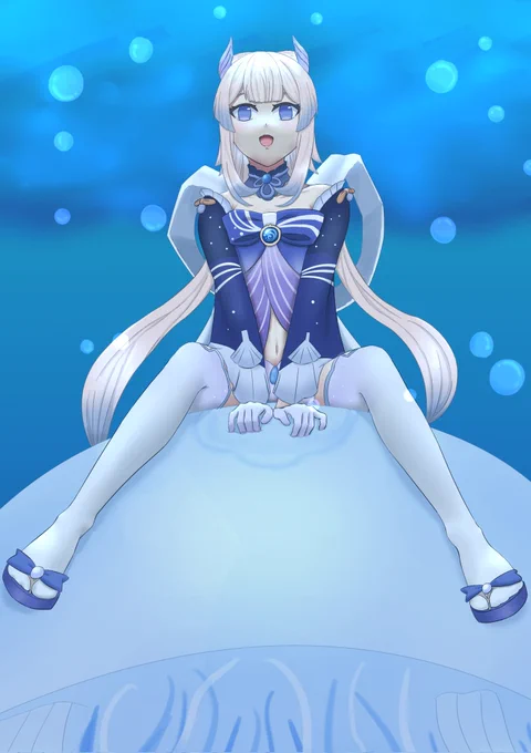 #原神 #sangonomiyakokomi こういうのが見たいってのを描いた見てみたい…見てみたくない? 