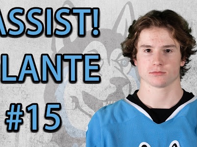 SCORING FOR NORTH. Feck from Plante and North takes a 1-0 lead