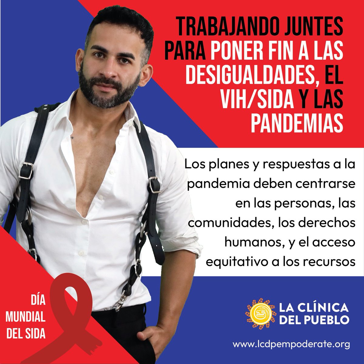 Manuel_LCDP's tweet image. On #WorldAIDSDay week, we at @LaClinica2 believe that it's important to continue #workingtogether to end #HealthInequities, the #HIV, and all the pandemias impacting our communities. #CommunityAction #SaludSinBarreras @suyannalb @JuanM_RdguezL @Tania_RuizT @LinaGuerreroJ