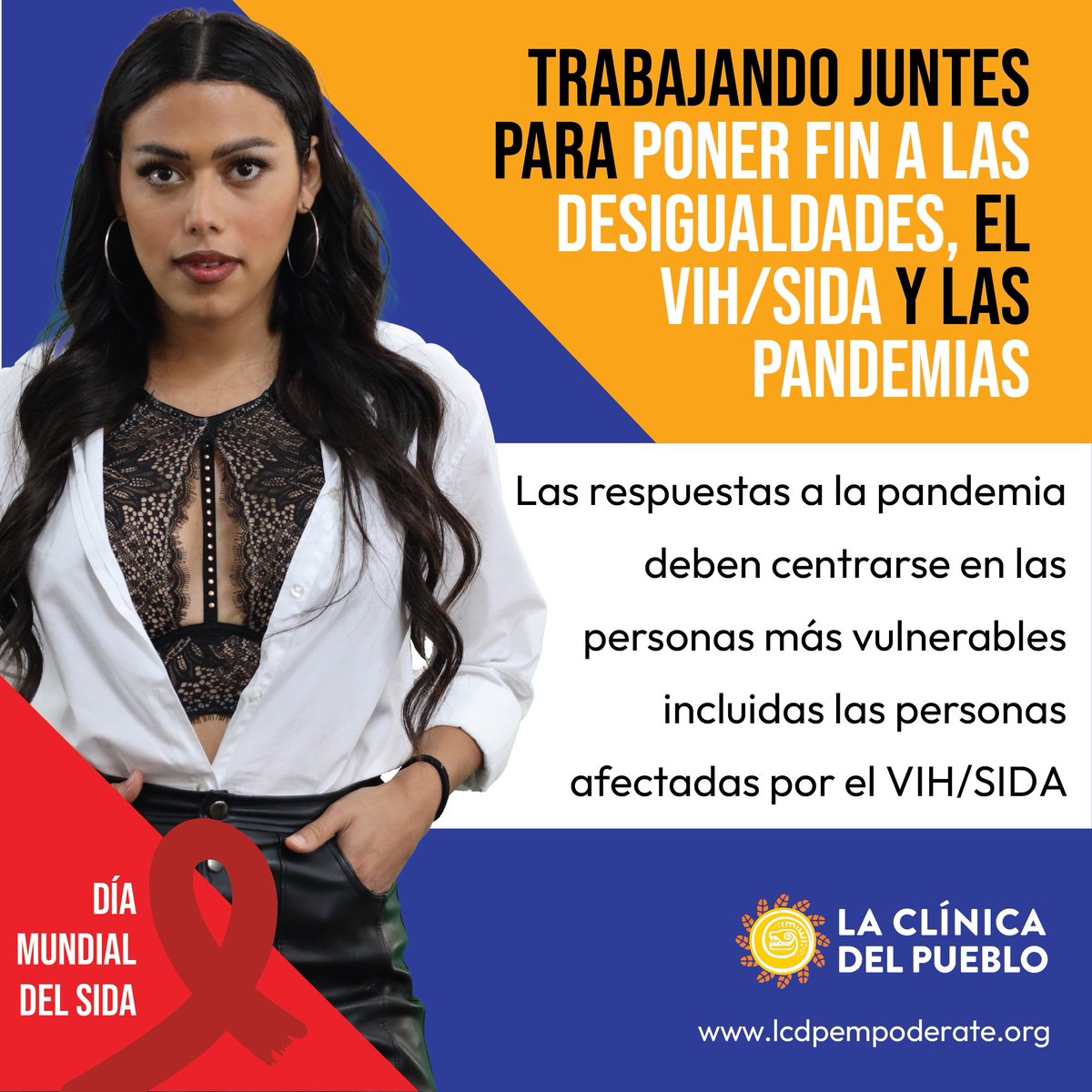 Manuel_LCDP's tweet image. On #WorldAIDSDay week, we at @LaClinica2 believe that it's important to continue #workingtogether to end #HealthInequities, the #HIV, and all the pandemias impacting our communities. #CommunityAction #SaludSinBarreras @suyannalb @JuanM_RdguezL @Tania_RuizT @LinaGuerreroJ