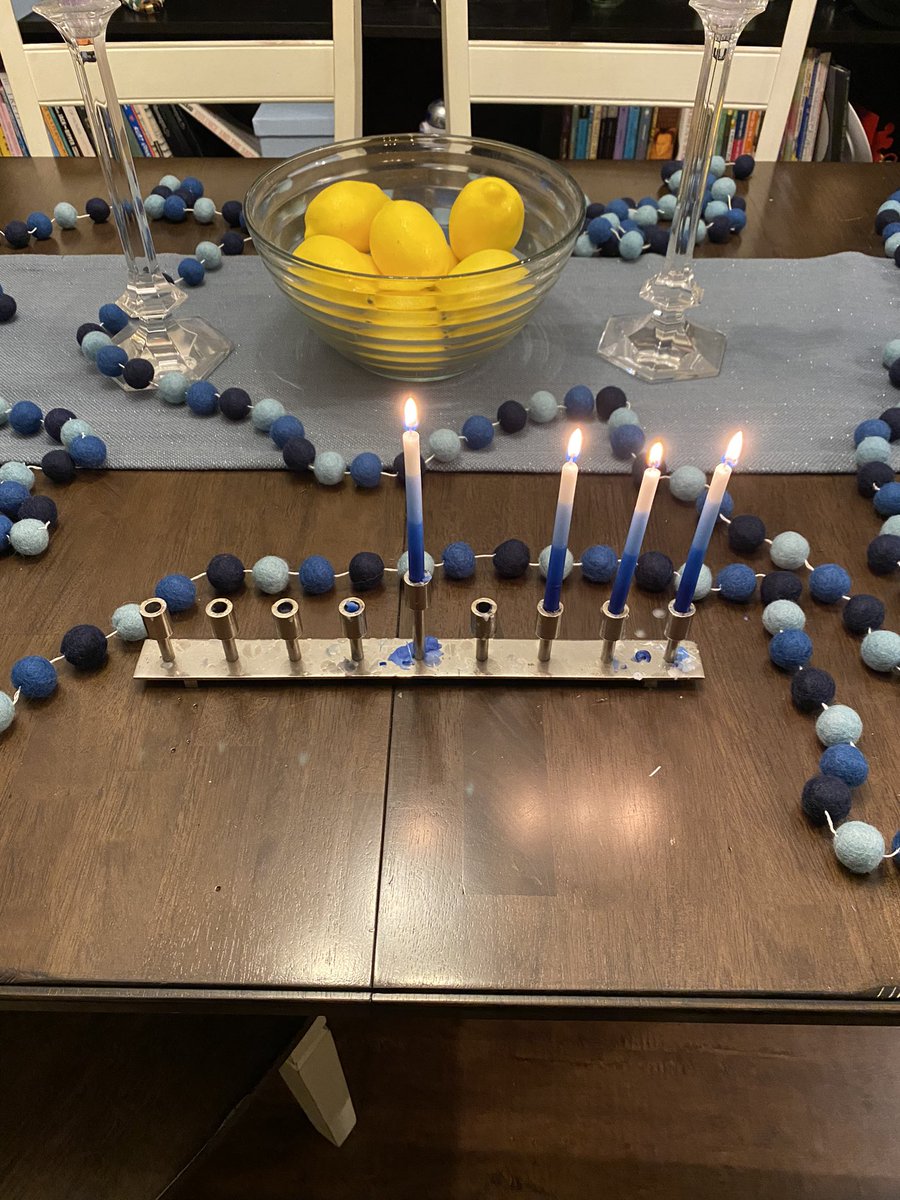 DisneyDeborah's tweet photo. "For while the tale of how we suffer, and how we are delighted, and how we may triumph is never new, it always must be heard. There isn't any other tale to tell, it's the only light we've got in all this darkness."
โJames Baldwin
#ThirdNight
#HappyChanukah
#HappyHanukkah https://t.co/8SFfQMpfHA