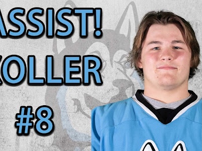 SCORING FOR NORTH. #9 Nick Thompson from Kein and Koller. North’s up 2-0 early 2nd period #NorthHockey