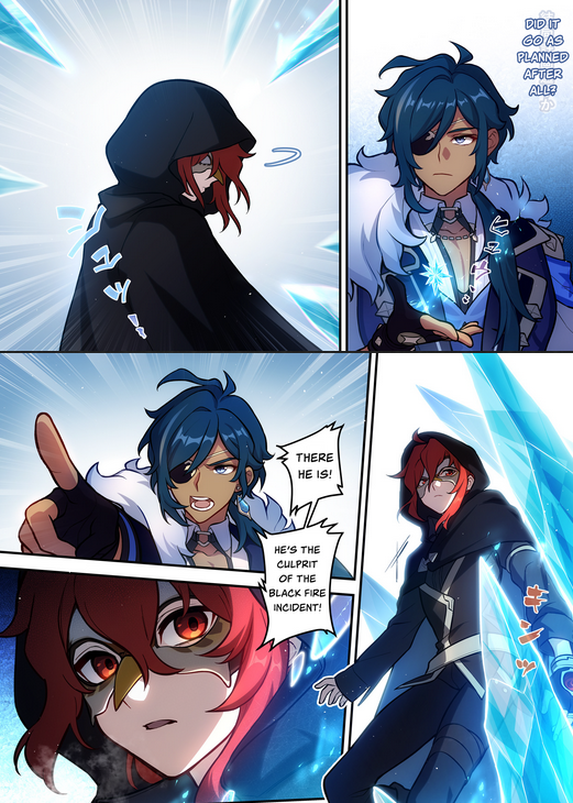 Their plan included fake fighting between Kaeya and Diluc... as well as letting Diluc be captured by Fatui (he escaped of course)
Imagine the amount of trust between them, if they made a plan where Diluc becomes a prisoner of the enemies.