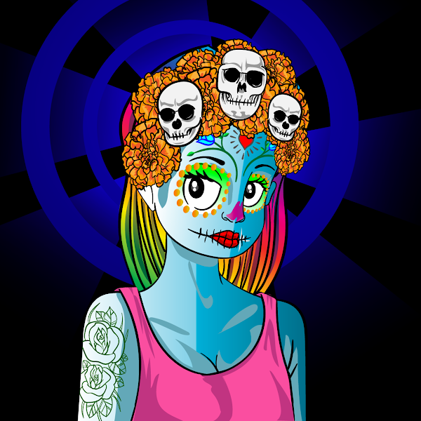 Heather02771278's tweet photo. @RaritySniperNFT @DayoftheDeadNFT #dayofthedead #DiaDeMuertos https://t.co/DGM1k47yrH