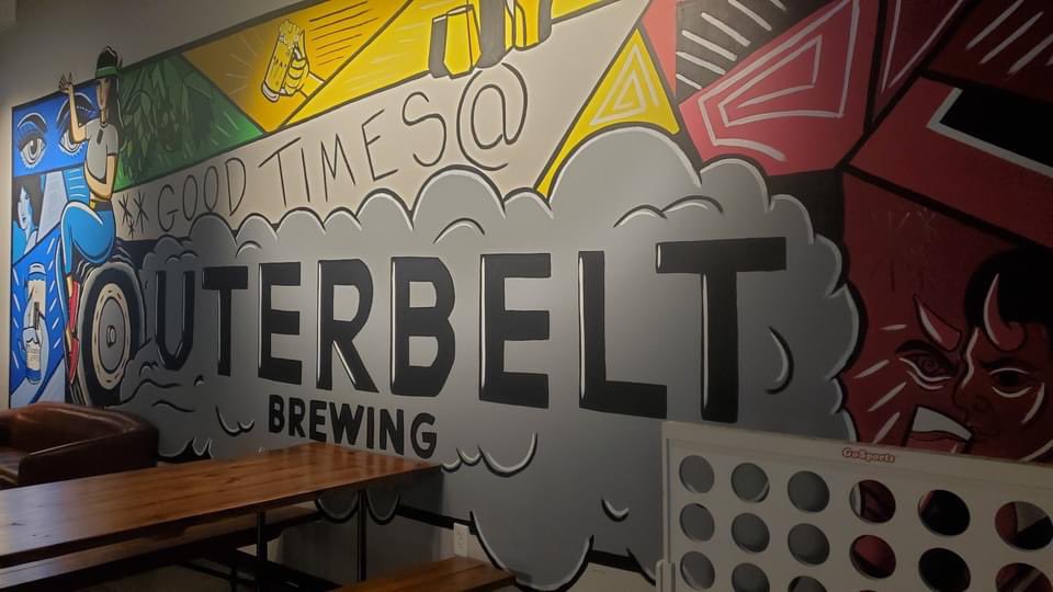 jasminecainrock's tweet photo. We landed at our first ever @harvesthosts stop to check it out. We found this killer massive brewery in Carroll, OH called #OuterbeltBrewing. We will be camping out right here under a covered area in #R2V2 and enjoying the cans we take back with us tonight! #breweries #craftbeer https://t.co/n6B6wLBunU