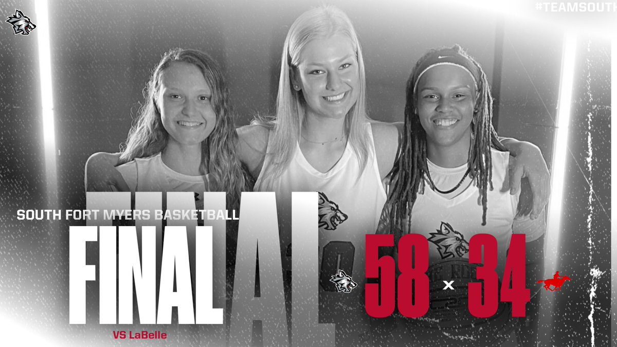 We were a bit off tonight but did get the road dub over Labelle 58-34! <a href="/addison_potts3/">Addison Potts</a> had 23 points and 10 rebounds and @Jayballin03 had 22 points and 5 steals! Back to work tomorrow!💯@b3edwards @SFMHS_GBB