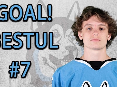 SCORING FOR NORTH #7 Noah Bestul unassisted and North’s up 3-1