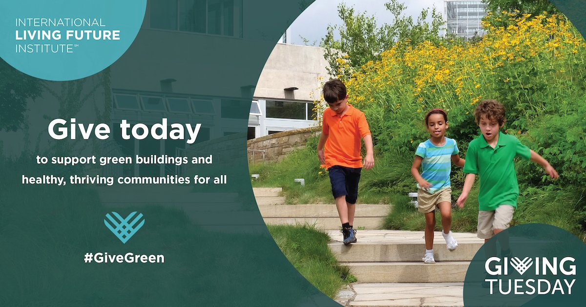 #ILFI facilitates the design &amp; construction of regenerative buildings that produce more energy than they consume, avoid the use of toxic materials, &amp; incorporate equity into their design. Help us make #LivingBuildings accessible for all. #GiveGreenToday! bit.ly/3E0rv4c
