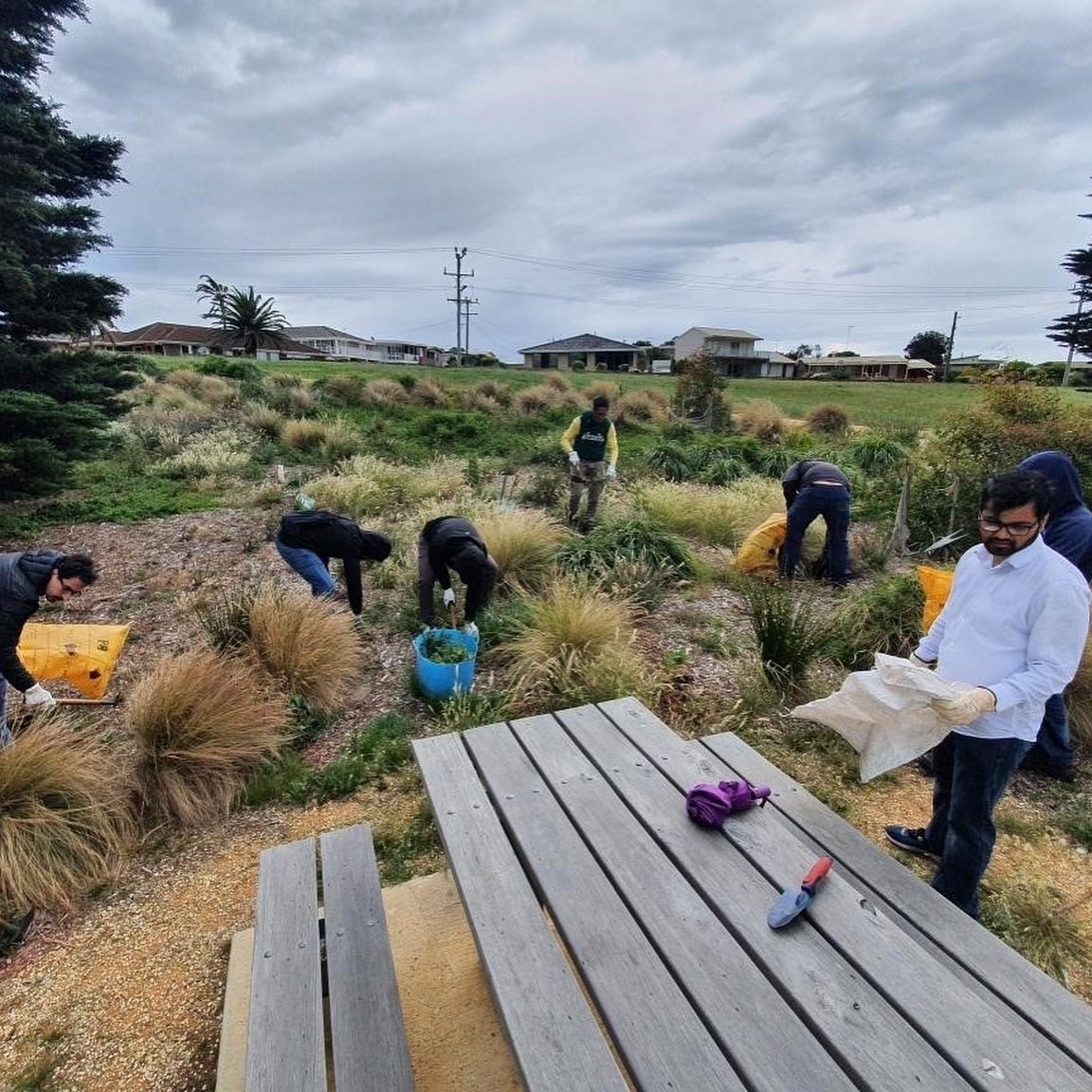 BellBayside's tweet photo. Thank you to @vysusgroup who assisted our Conservation crew for a day as part of a coordinated global volunteering effort to celebrate their one-year anniversary.

The Melbourne based staff helped remove a whole trailer full of weeds along the coast! Wow, what a great effort! https://t.co/96bLc90e3y