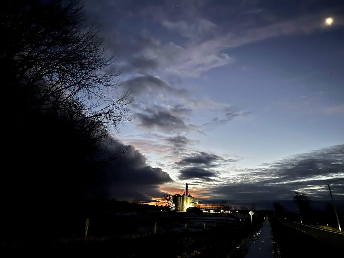 The towers at <a href="/SeedSolutionInc/">Seed Solutions Inc.</a> looking quite resplendent in the early morning hours…
#leedsthelovely #my1000islands