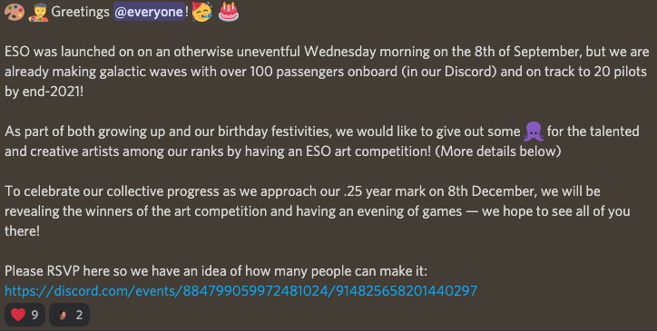 EarthshipOcto's tweet photo. And ending with the ramp up to our 3 months old (has it only been so long??) celebration, which includes our first art competition! https://t.co/lcUmtwEktN